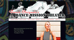 Desktop Screenshot of dancemission.com